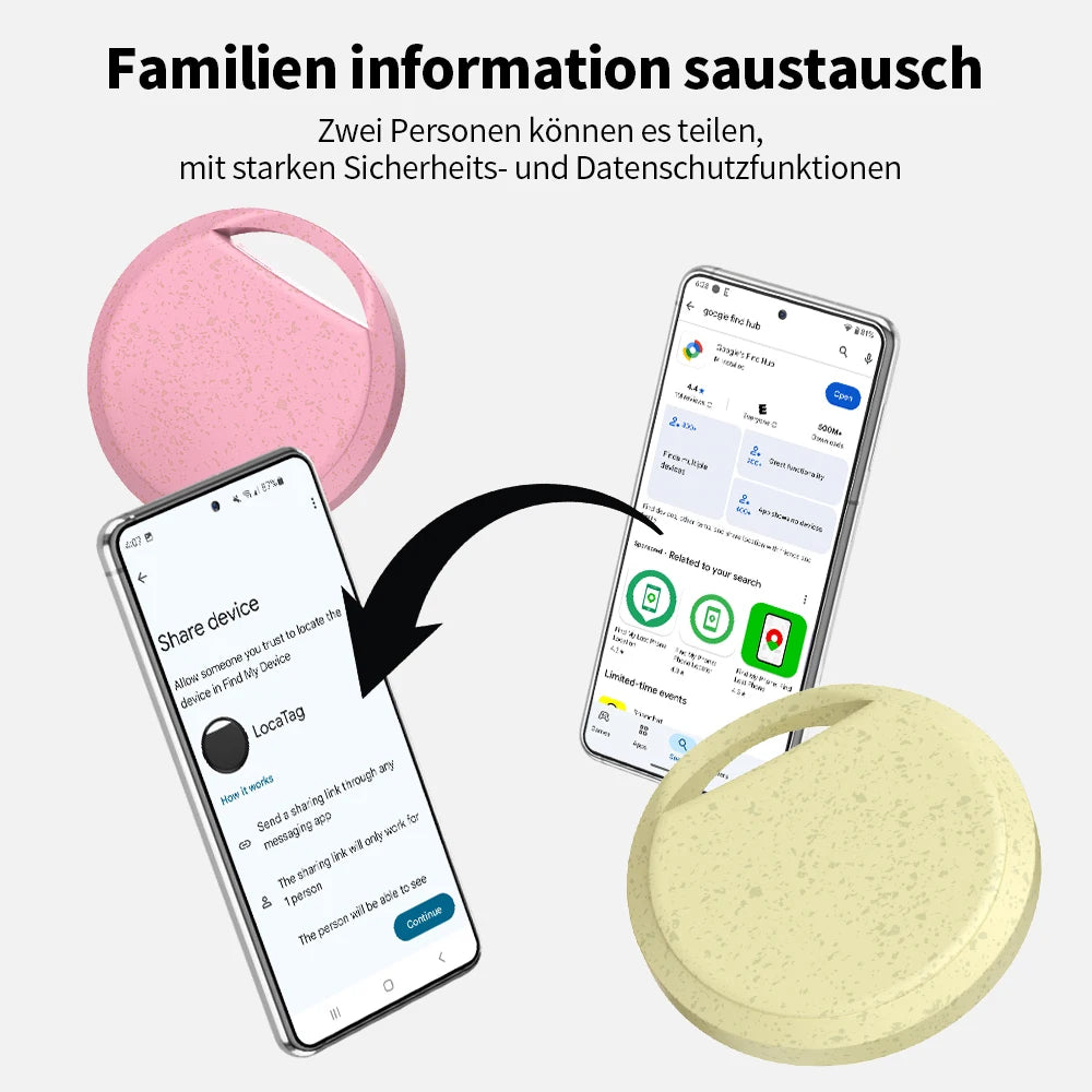 Smart-Tag Tracker im 4er-Set
