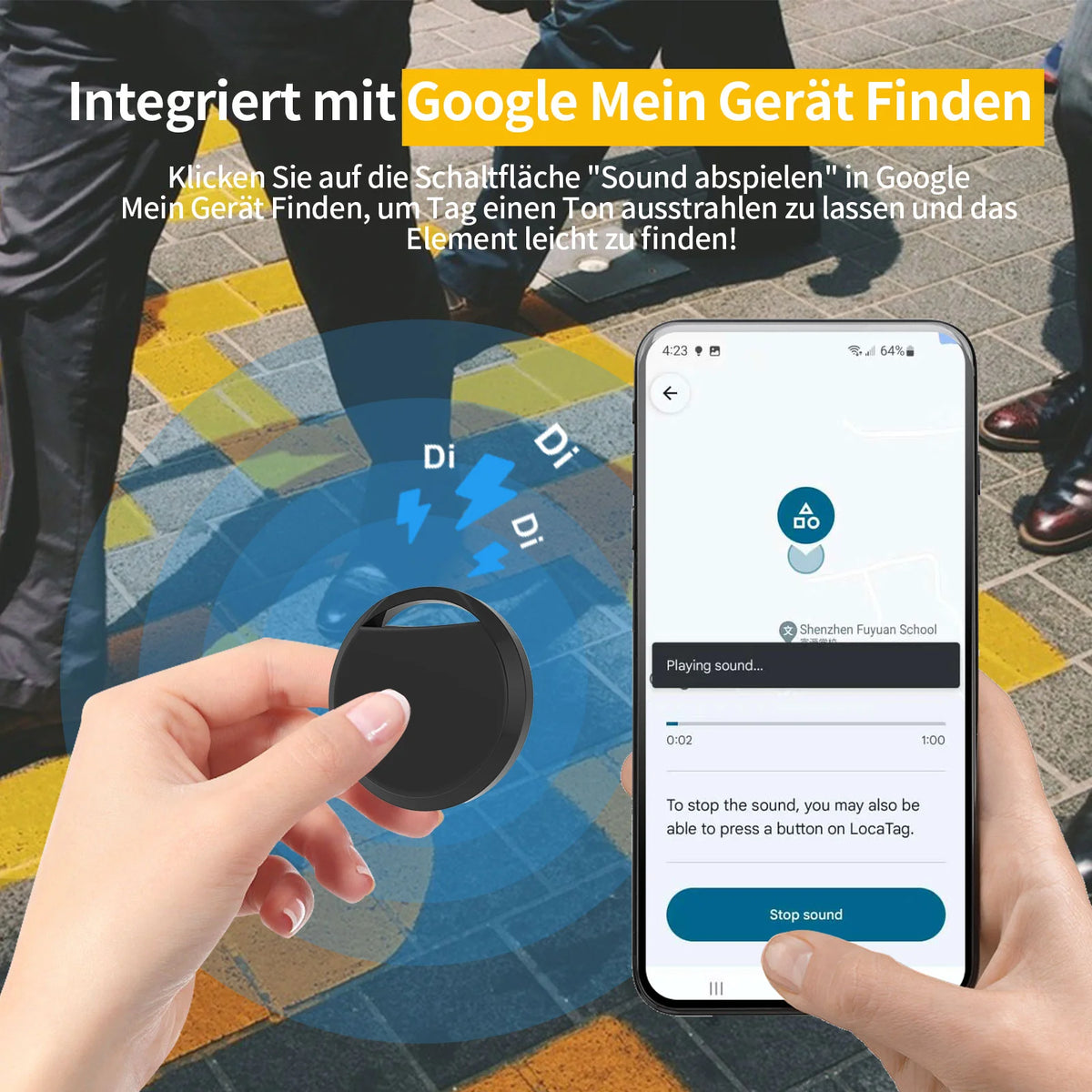 Smart-Tag Tracker im 4er-Set