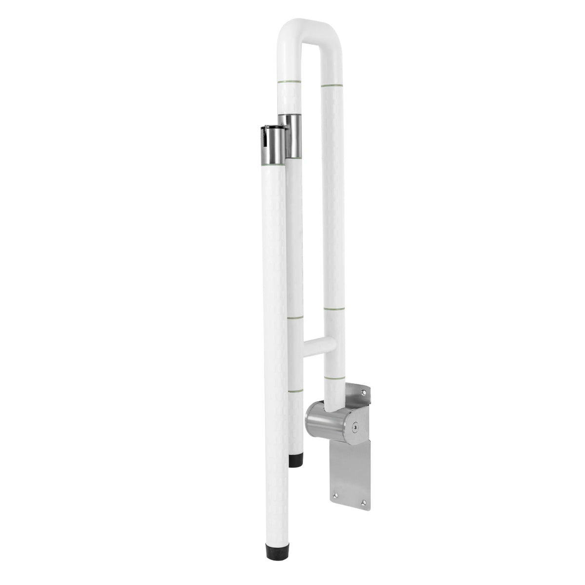 Klappbarer Toiletten-Stützgriff mit Stützfuß