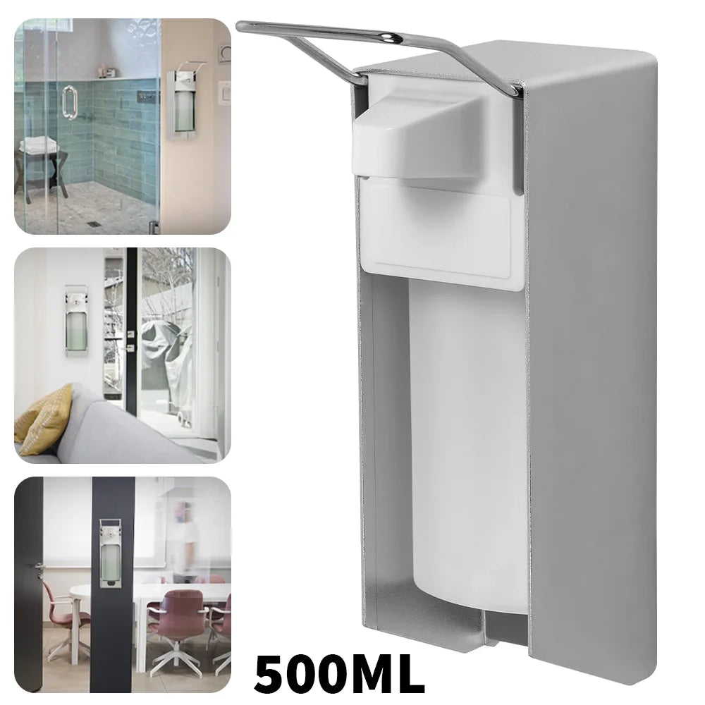 Wand-Seifenspender mit Ellenbogenhebel 500 ml