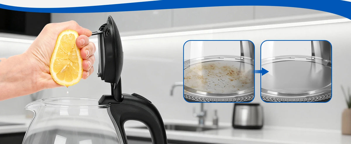 Glas-Wasserkocher 1 Liter mit LED