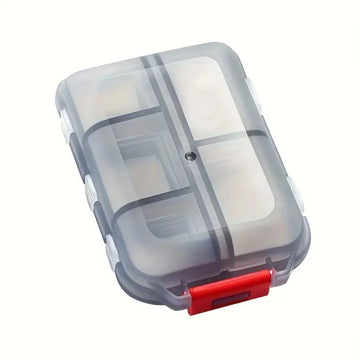 Tablettenbox mit 10 Fächern