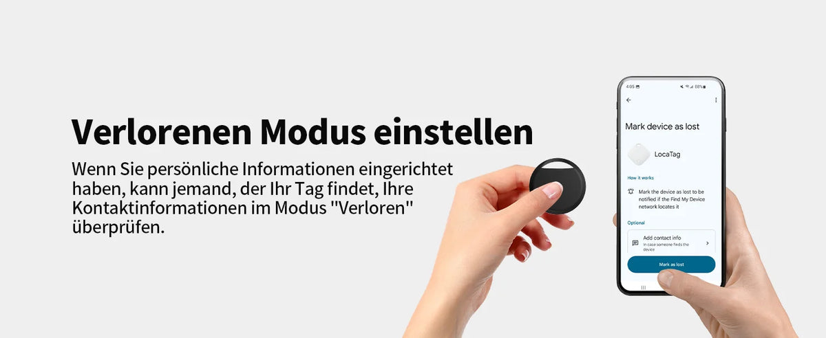 Smart-Tag Tracker im 4er-Set