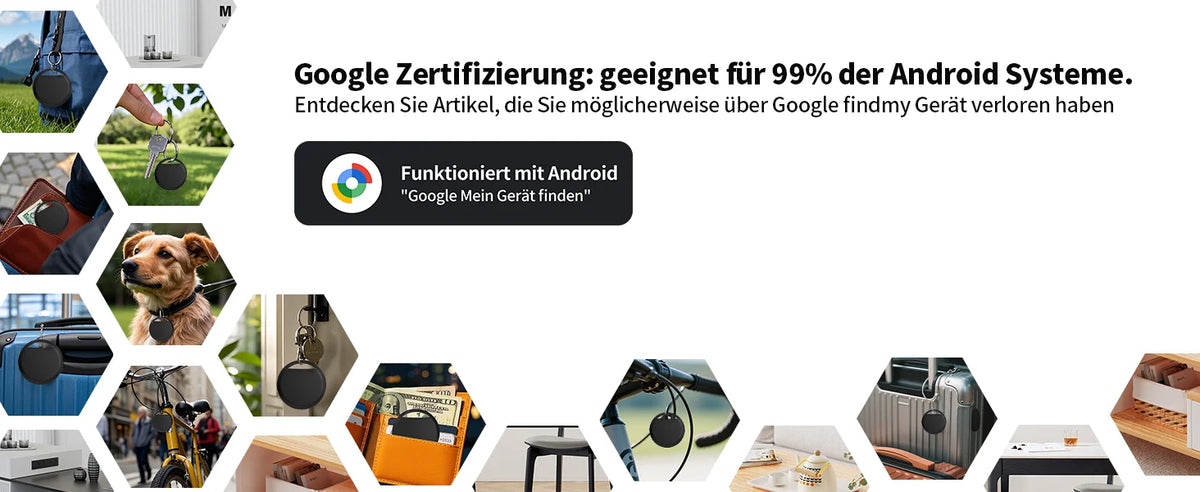 Smart-Tag Tracker im 4er-Set