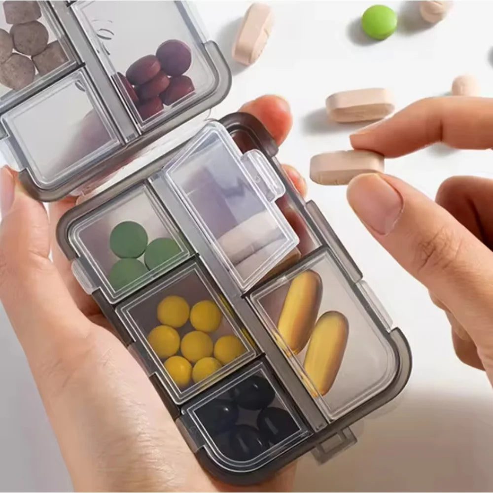 Tablettenbox mit 10 Fächern