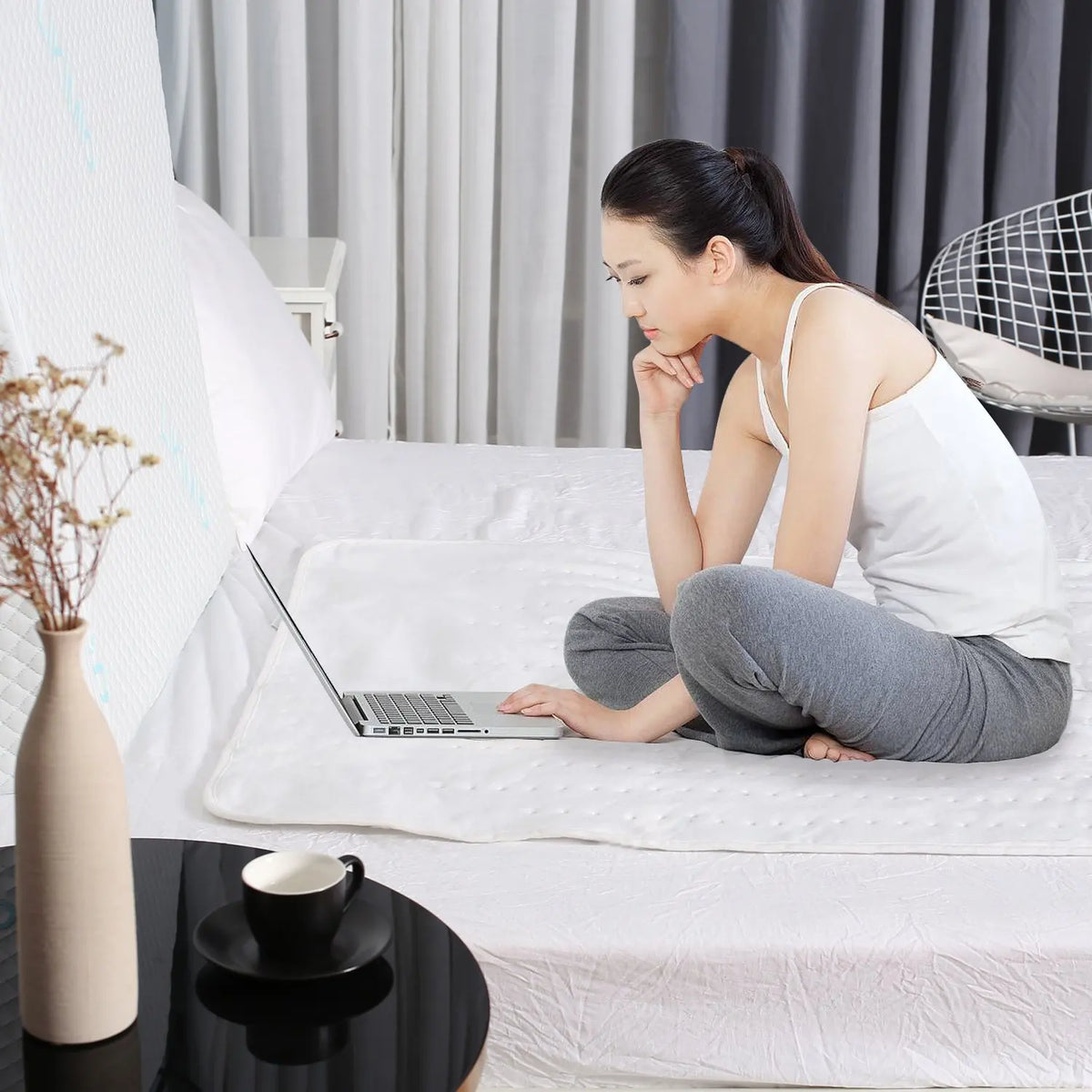 Wärmeunterbett mit 6 Temperaturstufen