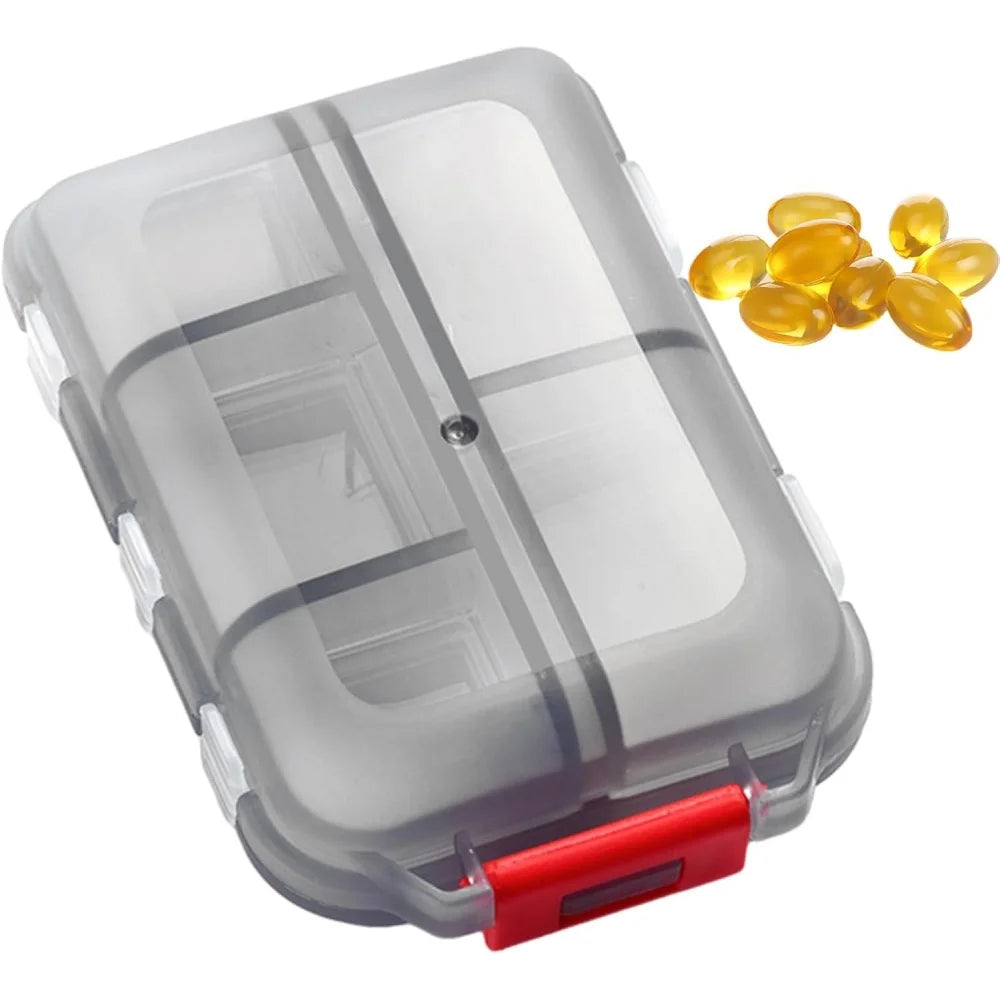 Tablettenbox mit 10 Fächern
