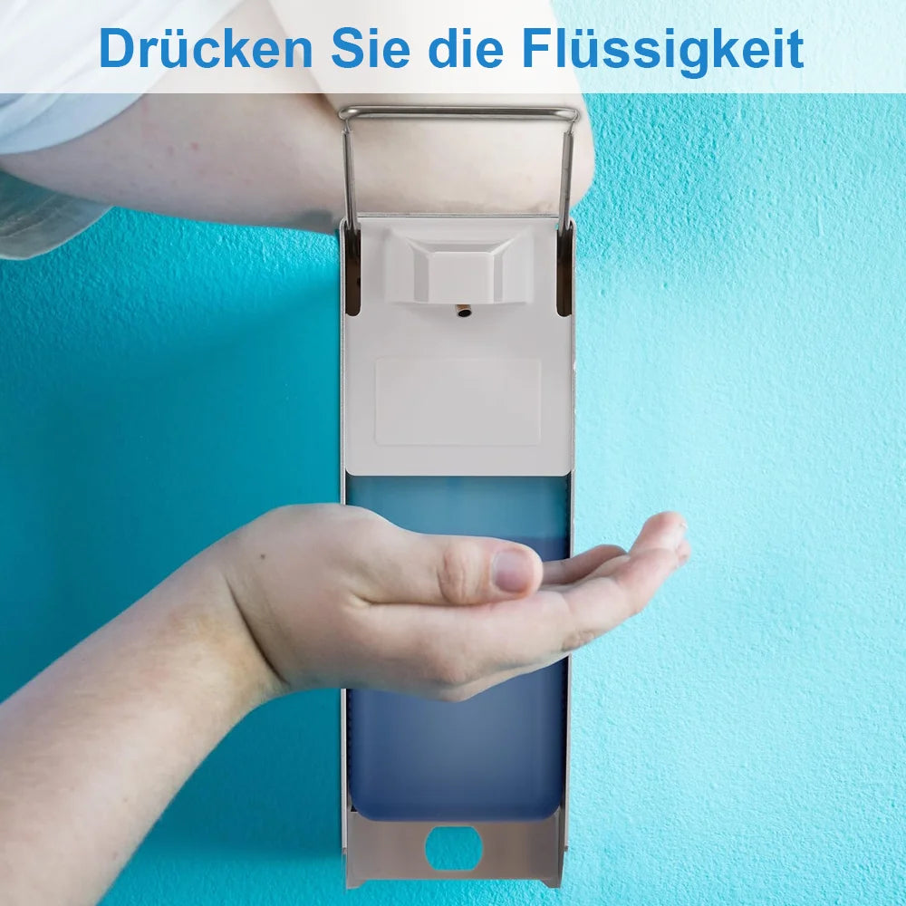 Wand-Seifenspender mit Ellenbogenhebel 500 ml