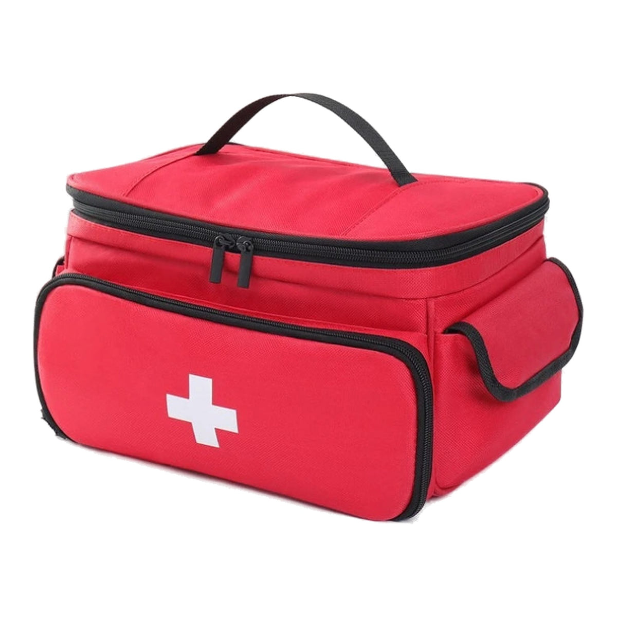 Erste-Hilfe-Tasche mit vielen Fächern