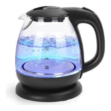 Glas-Wasserkocher 1 Liter mit LED