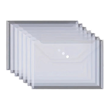 Transparente Dokumententaschen A4, 20 Stück