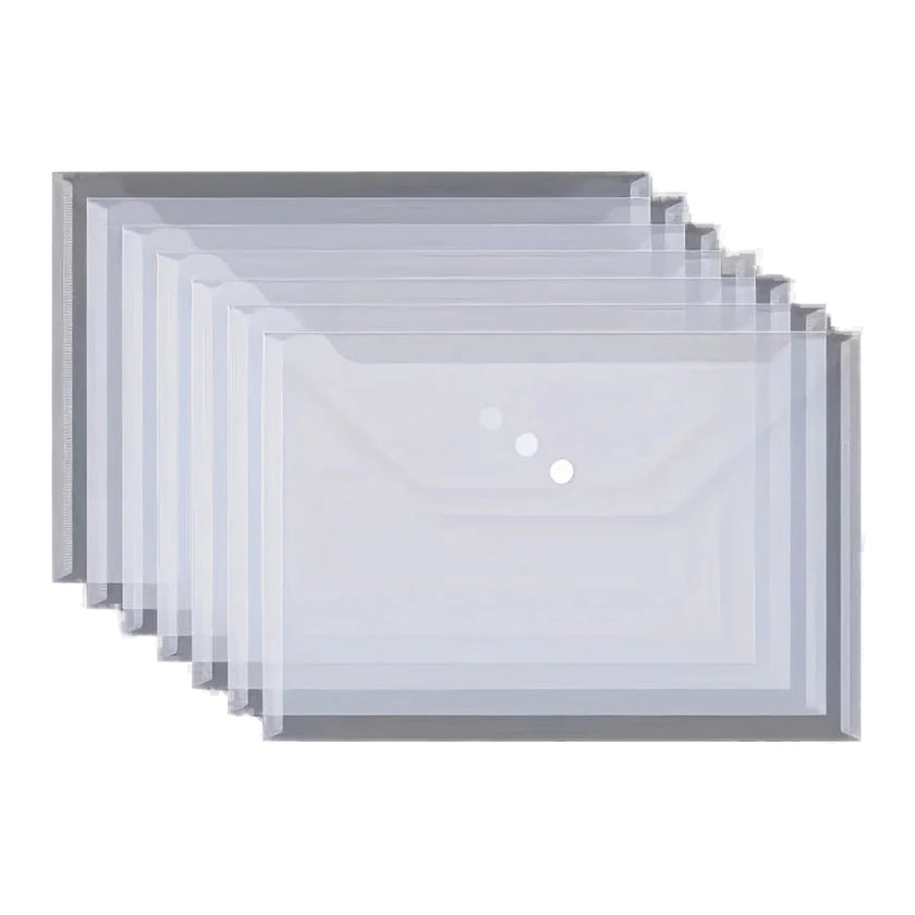 Transparente Dokumententaschen A4, 20 Stück