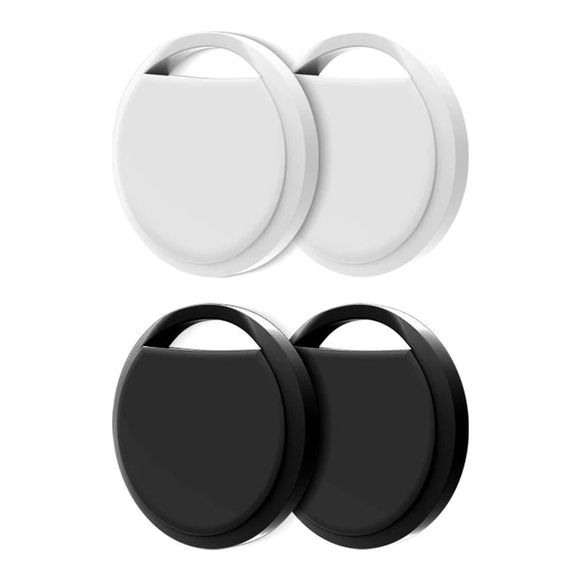 Bluetooth-Schlüsselfinder 4er-Set Schwarz-Weiß